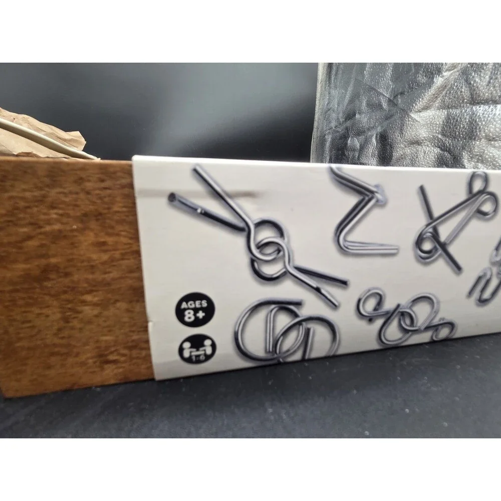 Marbles Brain Workshop The Geekbox Metal Unlinking Puzzle Edition